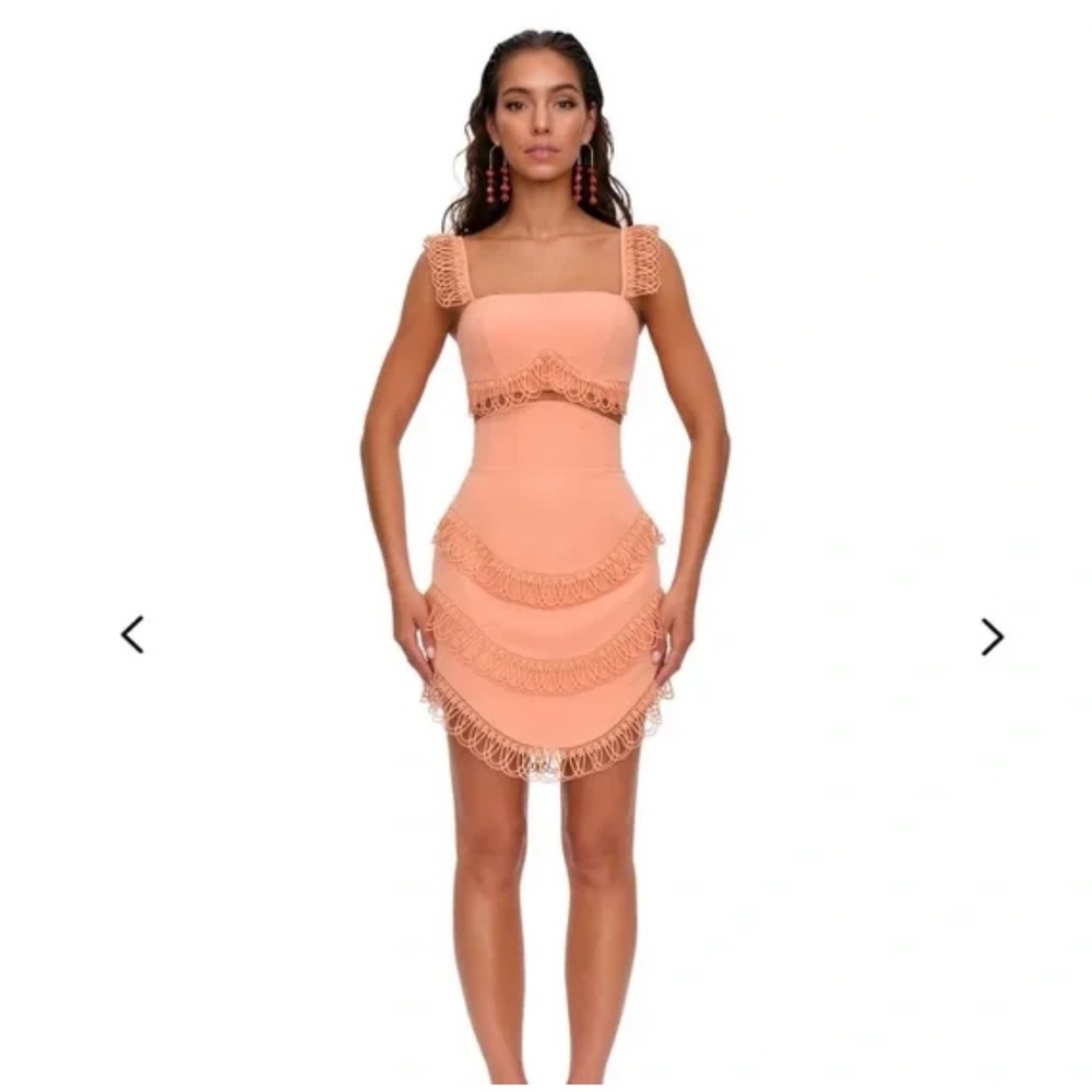 Andrea Iyamah Rizo Co-Ord Set (Peach)